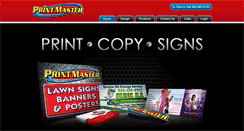 Desktop Screenshot of print-master.net