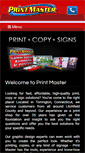 Mobile Screenshot of print-master.net